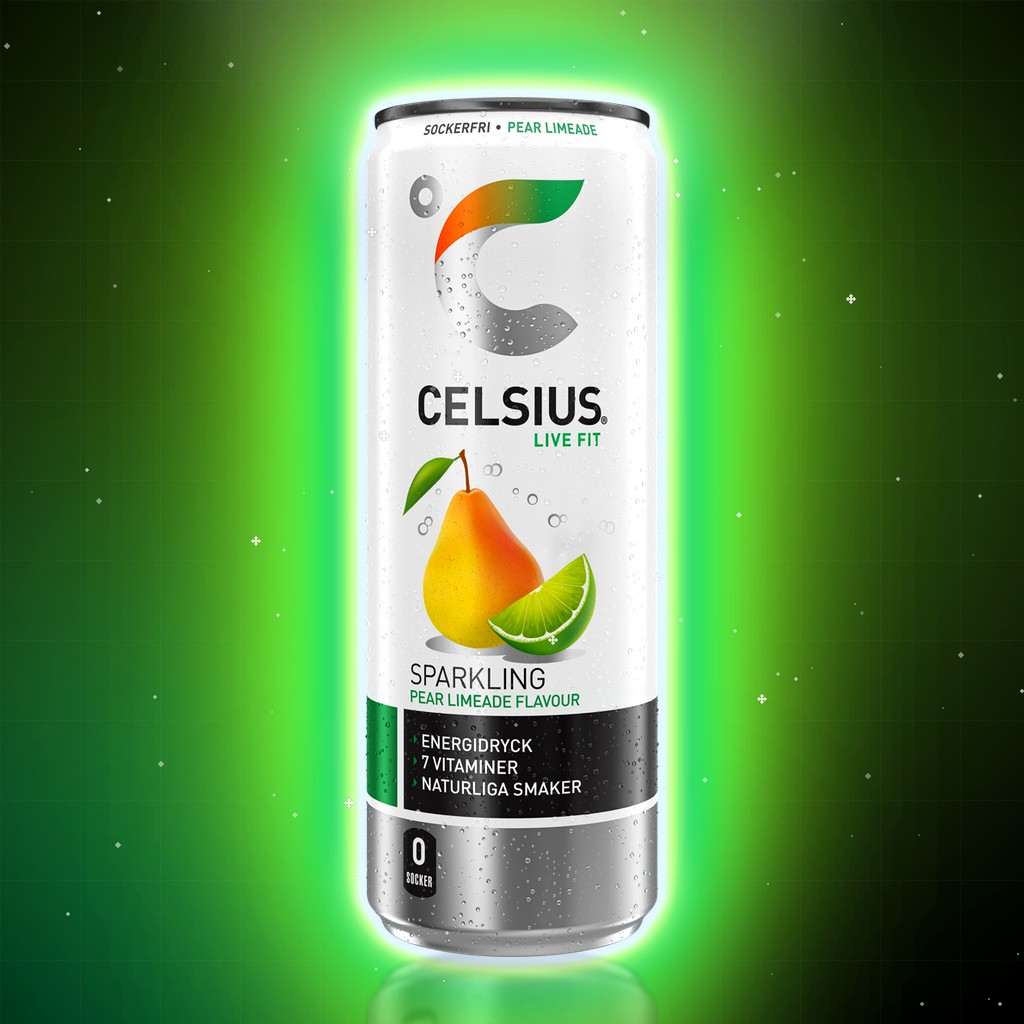 Celsius Celsius Pear Limeade Lime