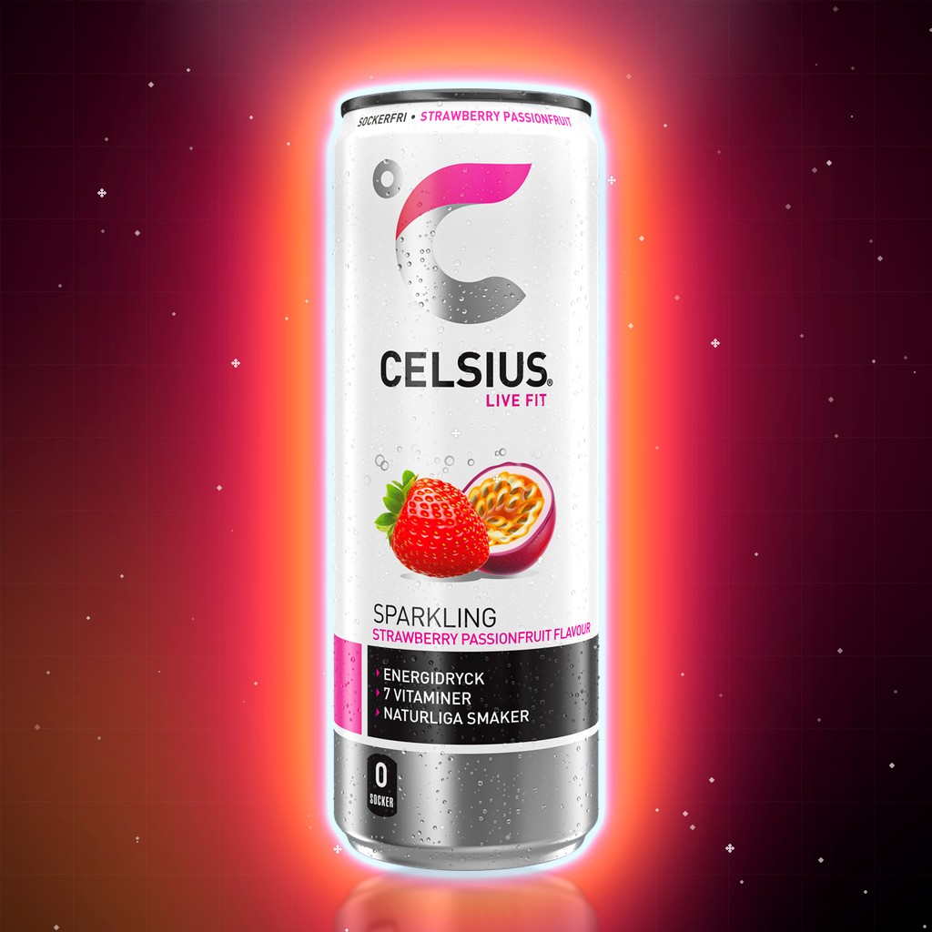 Celsius Celsius Strawberry Passionfruit Berry